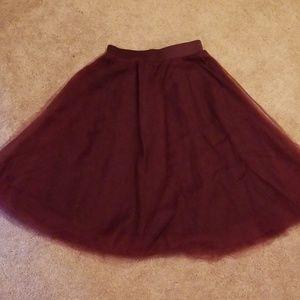TULLE CIRCLE SKIRT